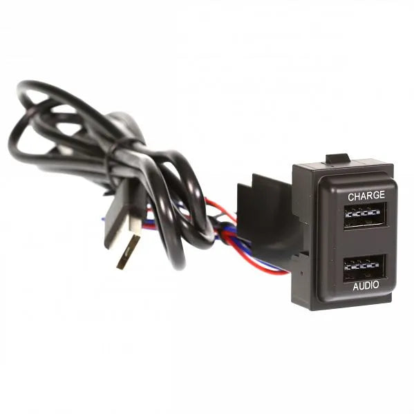 Aerpro APUSBJP1 Dual USB Charge & Sync Suit Jeep Various Models (20.5mm x 32mm)