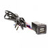 Aerpro APUSBTO5 Dual USB Charge & Sync Suit Toyota Various Models (23mm x 23mm)