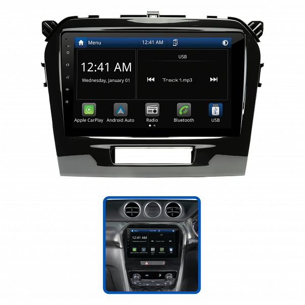 Aerpro AMSZ5 9" Multimedia Receiver Suit Suzuki Vitara 2015 - ON
