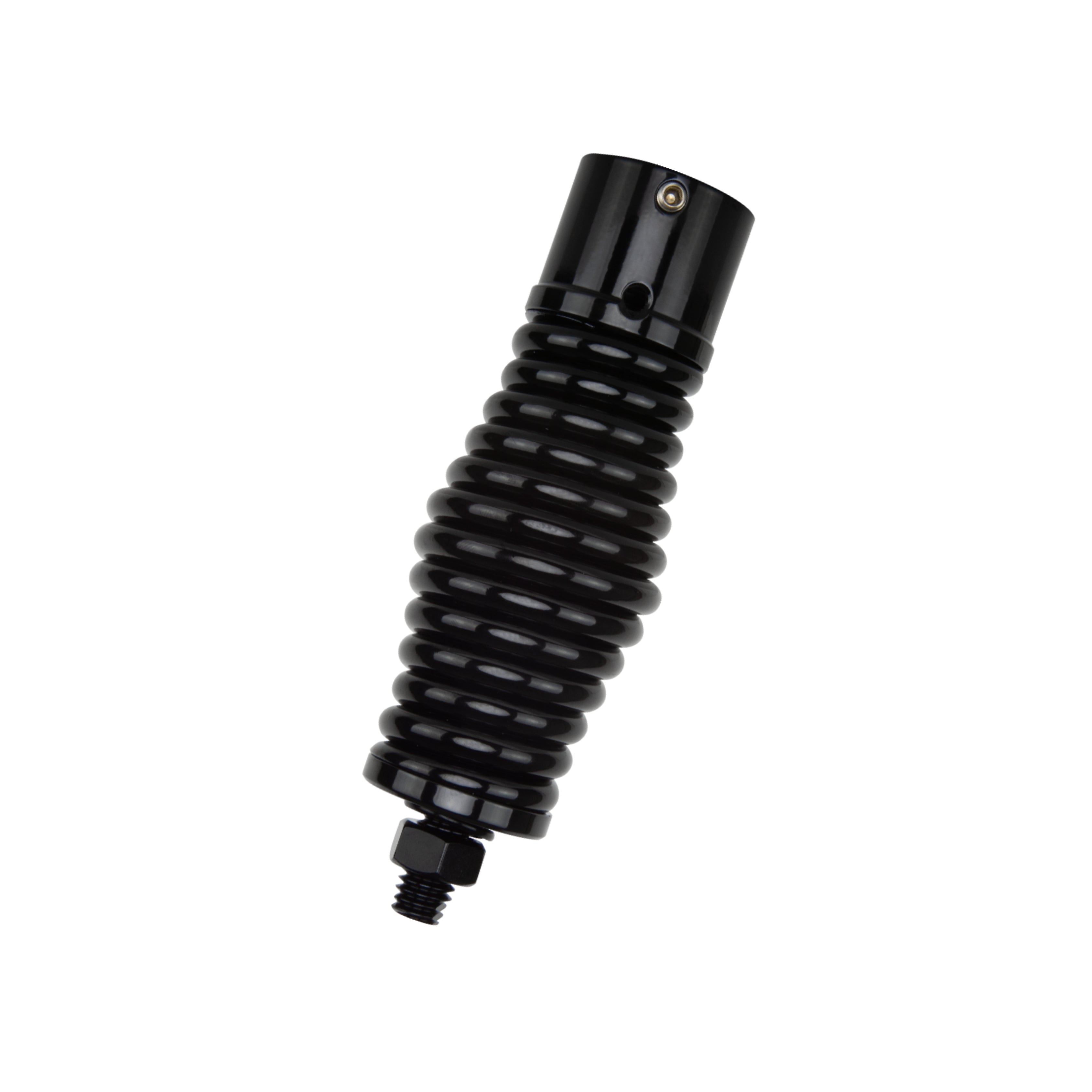 GME AS004BFUHF Heavy Duty Antenna Spring - FME Terminated - Black