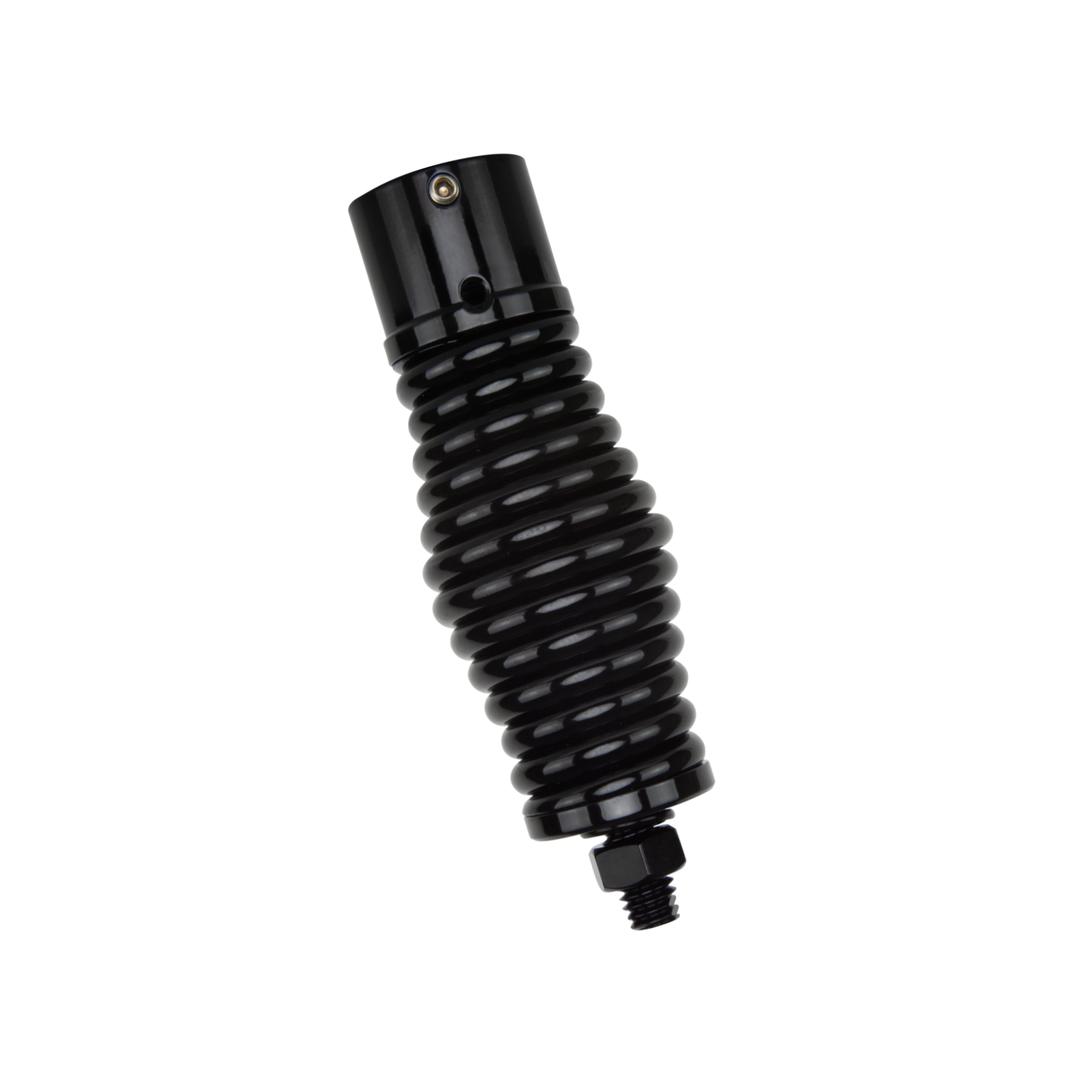 GME AS004BFUHF Heavy Duty Antenna Spring - FME Terminated - Black