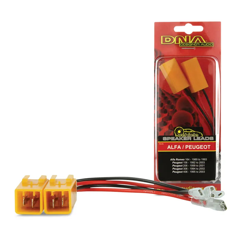 DNA ASH54 Speaker Harness To Suit Peugeot/Alfa Romeo
