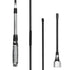 Uniden AT885TWIN 6.6 dBi Gain Elevated Feed and Fibreglass Whip with Black Heat Shrink
