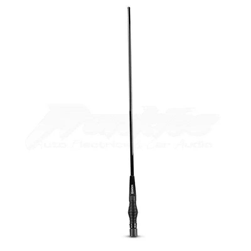 Uniden ATX890 Heavy Duty Fibreglass Raydome Antenna – Black (6.6 dBi Gain)