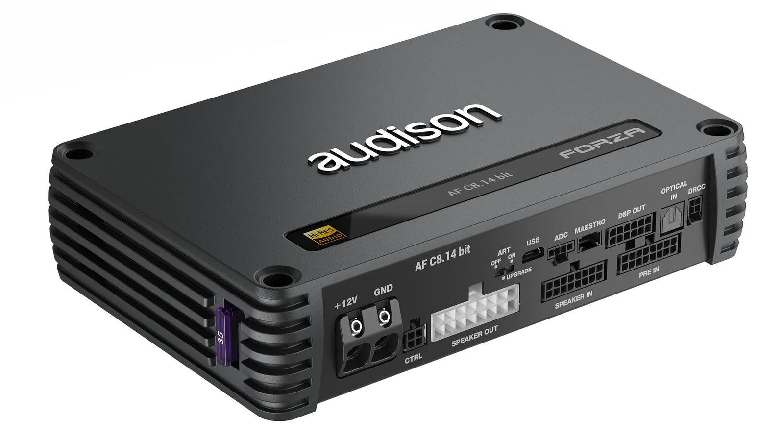 Audison AF C8.14 BIT Forza 800W 8-Channel With14 Channel DSP Amplifier