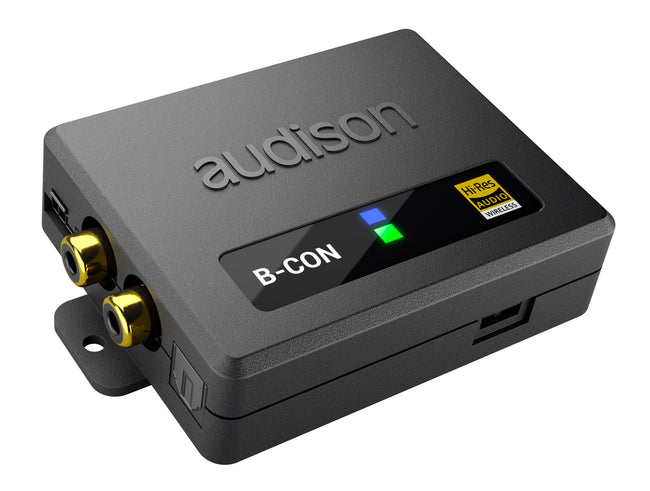 Audison B-CON Bluetooth 5.0® Hi-Res Receiver Streaming Device