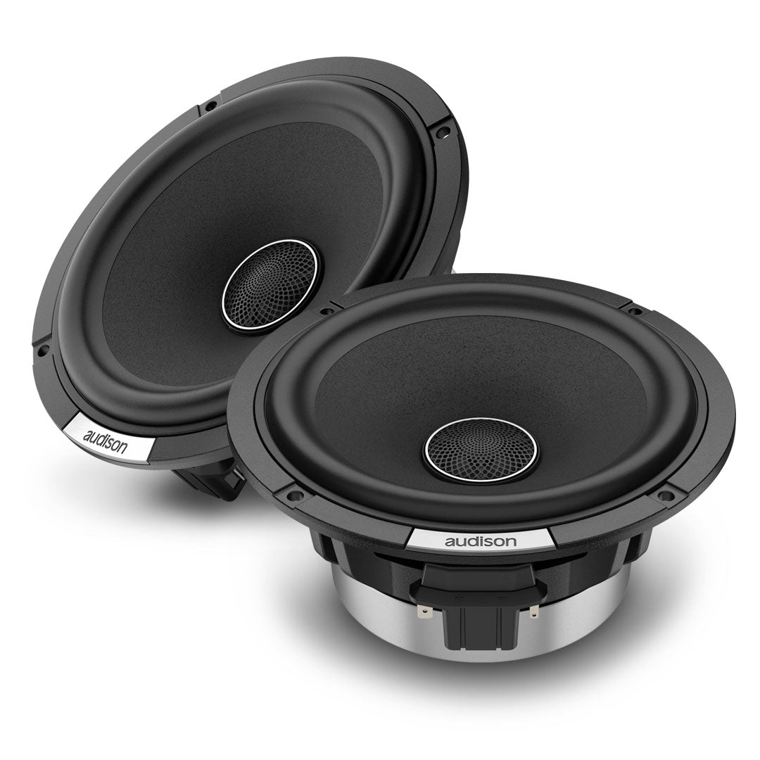 Audison AVX6.5II | 6.5" 2-Way 4 OHM Coaxial Speakers | 240W Peak Power VOCE II Pair