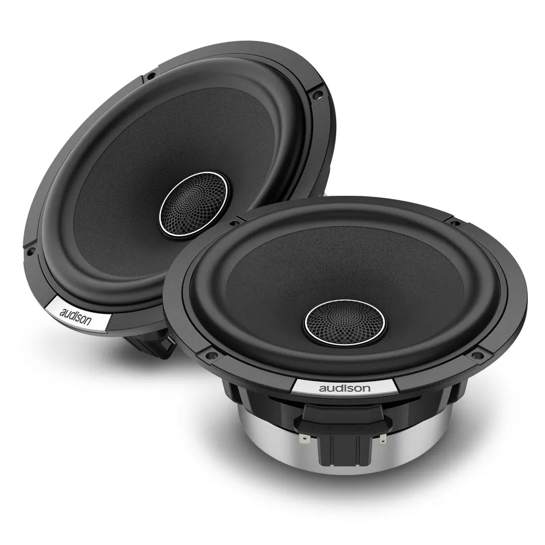 Audison AVX6.5II | 6.5" 2-Way 4 OHM Coaxial Speakers | 240W Peak Power VOCE II Pair