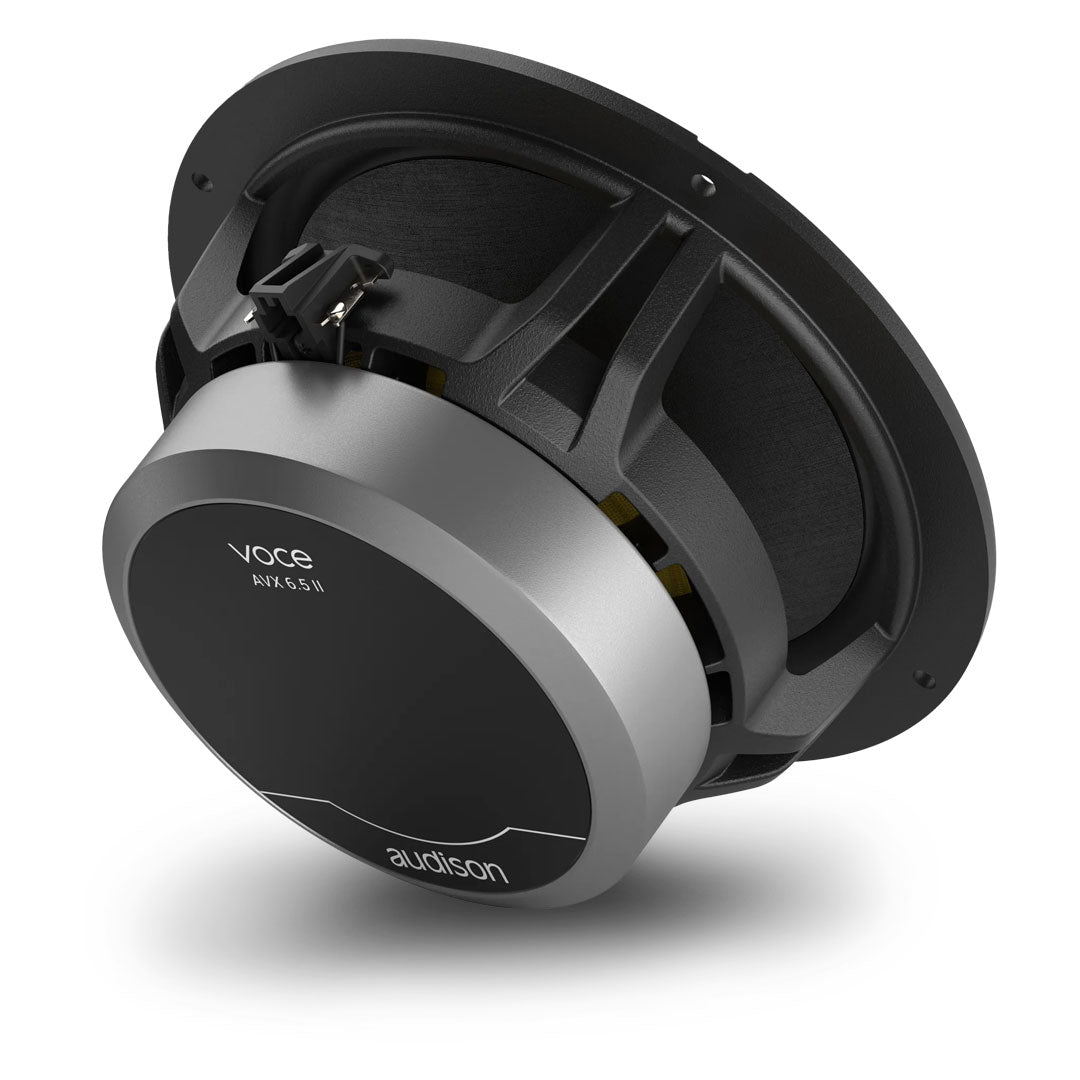 Audison AVX6.5II | 6.5" 2-Way 4 OHM Coaxial Speakers | 240W Peak Power VOCE II Pair
