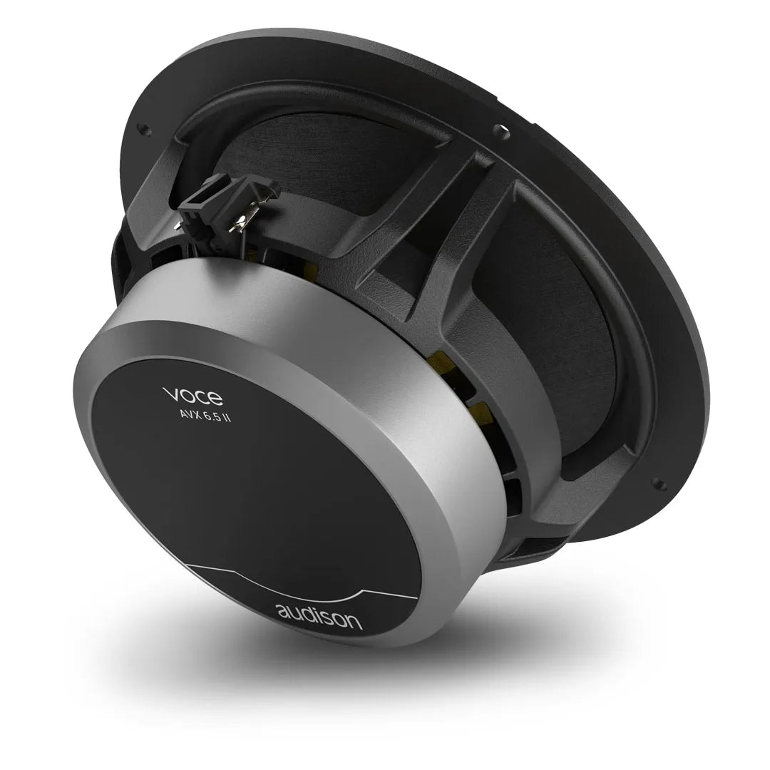 Audison AVX6.5II | 6.5" 2-Way 4 OHM Coaxial Speakers | 240W Peak Power VOCE II Pair