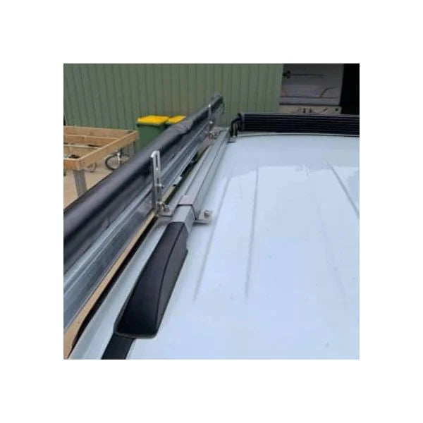 GMF4x4 AW-030-SHORT Ford Ranger Wildtrak PX 2011-2022.5 Roof Rail Awning Bracket Pair