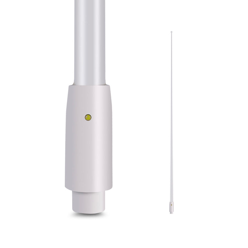 GME AW368B 2400mm Marine AM/FM Antenna Whip - White