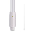 GME AW368B 2400mm Marine AM/FM Antenna Whip - White