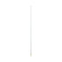 GME AW368B 2400mm Marine AM/FM Antenna Whip - White