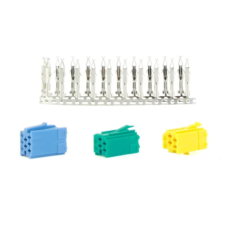 DNA Audio AWH1003 Mini ISO Plug With Micro Crimp Terminals - Professional Electrical Component Kit