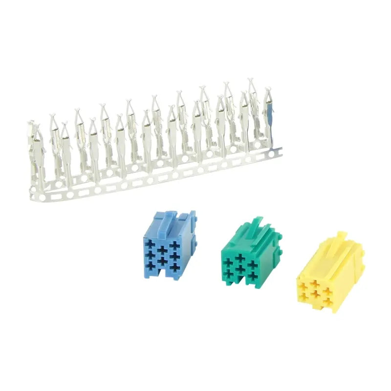 DNA Audio AWH1003 Mini ISO Plug With Micro Crimp Terminals - Professional Electrical Component Kit