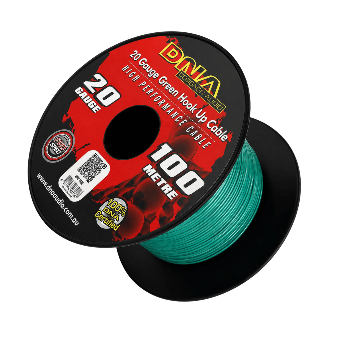 DNA AWP1520 20 Gauge Single Core Cable Green 100 Metres