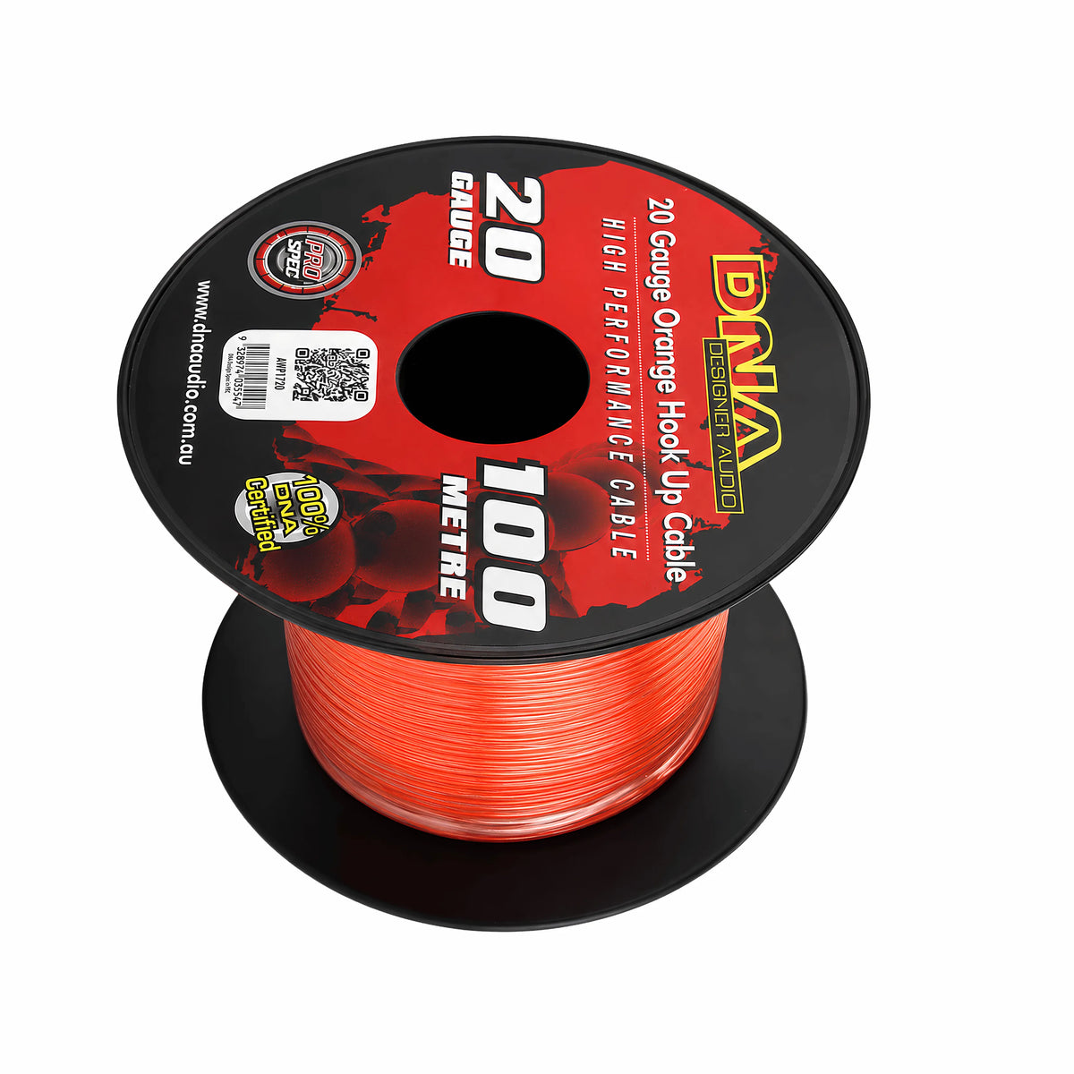 DNA AWP1720 20 Gauge Single Core Cable Orange 100 Metres