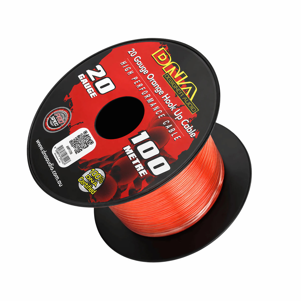 DNA AWP1720 20 Gauge Single Core Cable Orange 100 Metres
