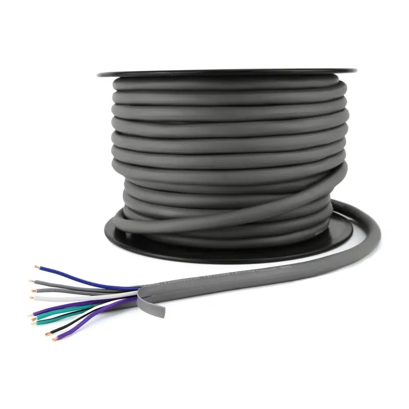 DNA Audio AWS9-30M 9 Conductor 18 Gauge 4 Channel OFC Speaker Cable With Remote Trigger – 30.5m | Premium Amplifier Wiring Solution
