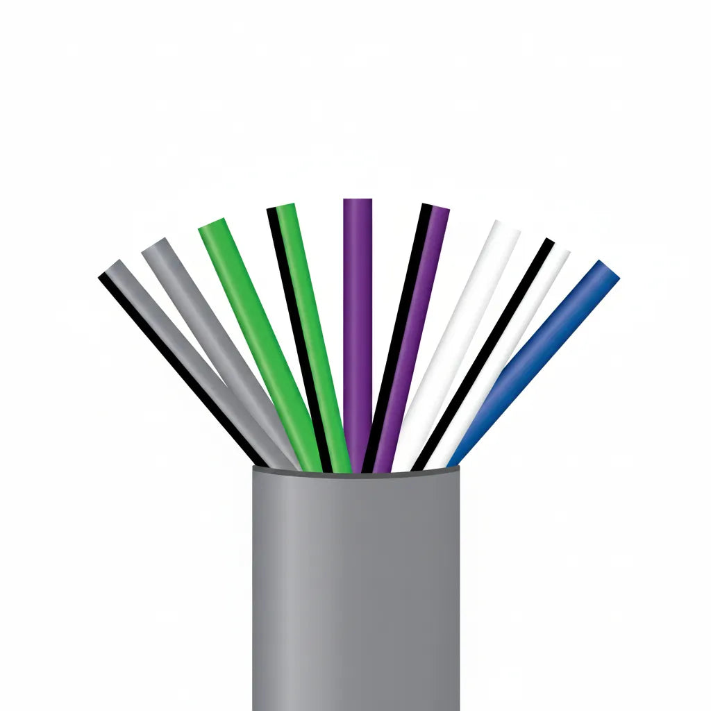 DNA AWS9-6M 9 Conductor 18ga Speaker Cable - 6 Metres