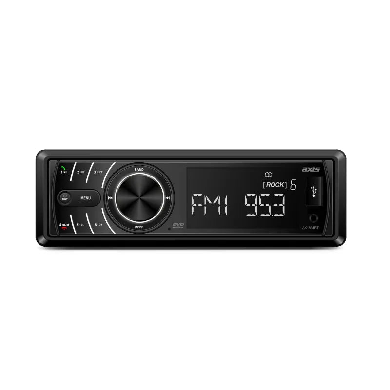 Axis AX1804BT 12/24V Bluetooth DVD/CD Multimedia Player