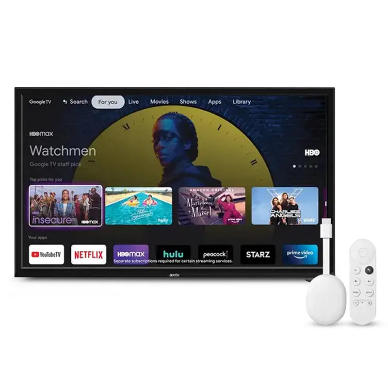 Axis AX1924GTV 12/24v 24″ LED DVD/ TV With Google TV