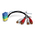 Axis AX20B 20-Pin Plug Adapter to 4 RCA Line-Out