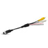 Axis AX4P-F/RCA-M 4-Pin(F) Adaptor Cable To RCA(M) Video & RCA/Audio