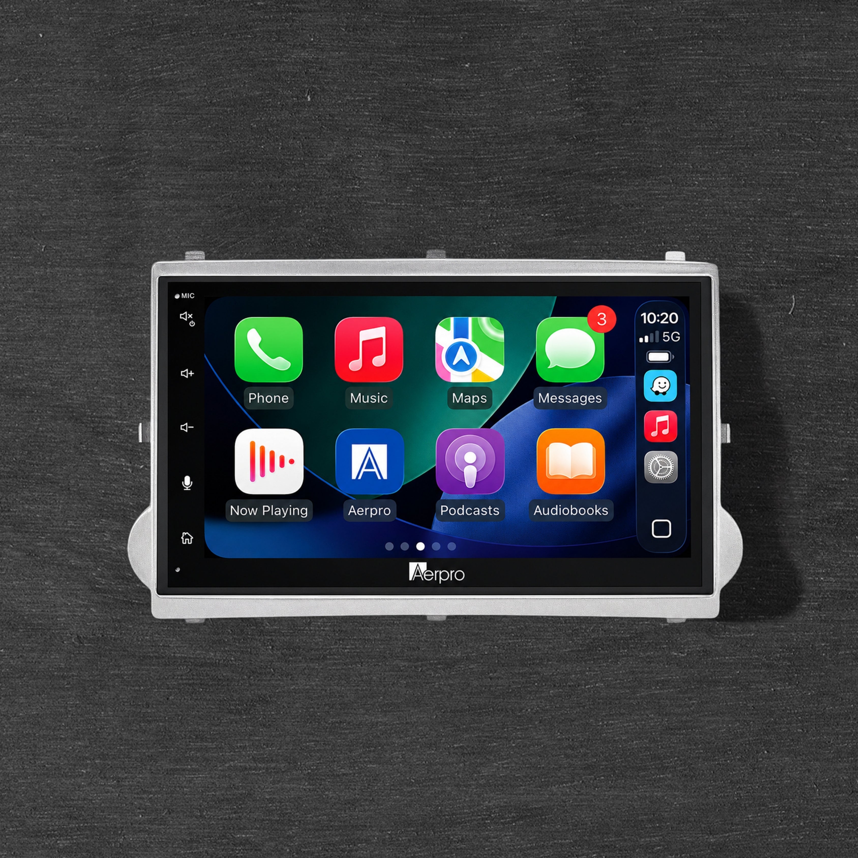 Aerpro AX7320GK 6.8" Head Unit Kit Hyundai iLoad iMax Silver