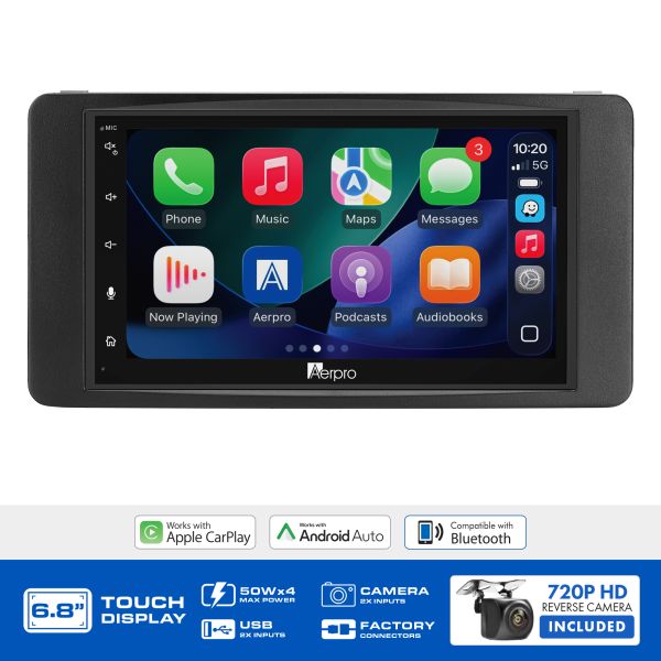 Aerpro AX8100K2 6.8" Multimedia Head Unit Upgrade Kit Mitsubishi Lancer