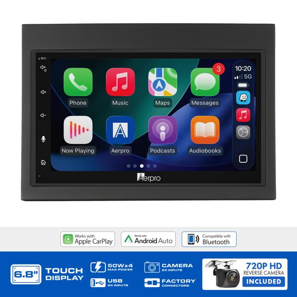 Aerpro AX8290K 6.8" Multimedia Head Unit Upgrade Kit Porsche Various
