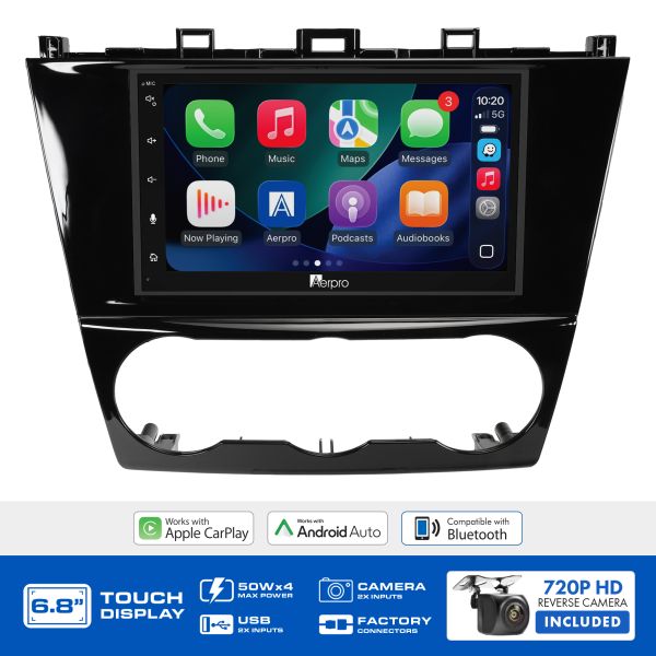 Aerpro AX8387K 6.8" Multimedia Head Unit Upgrade Kit Subaru Various