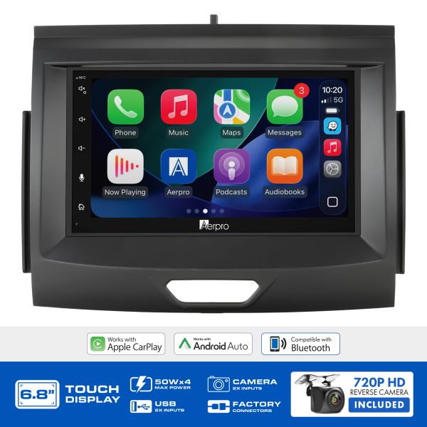 Aerpro AX9129CT 6.8" Head Unit Kit Ford Everest and Ranger