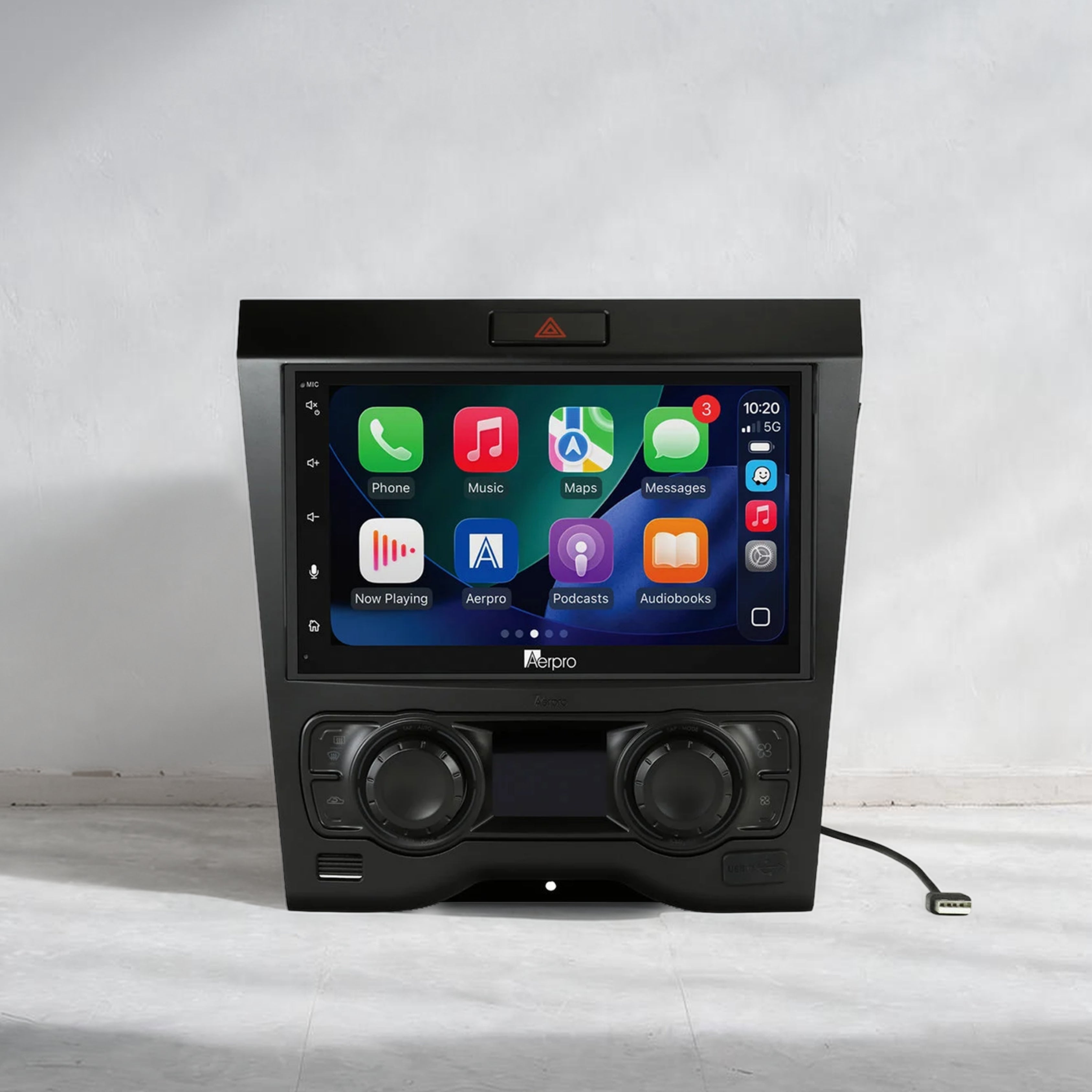 Aerpro AX9450BK 6.8" Head Unit Kit Holden VE Series 1 Dual Zone