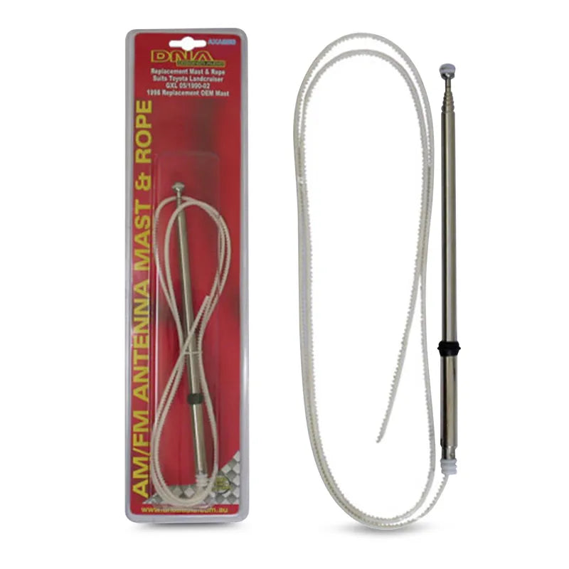 DNA AXA255 Replacement Antenna Mast to Suit Toyota Landcruiser