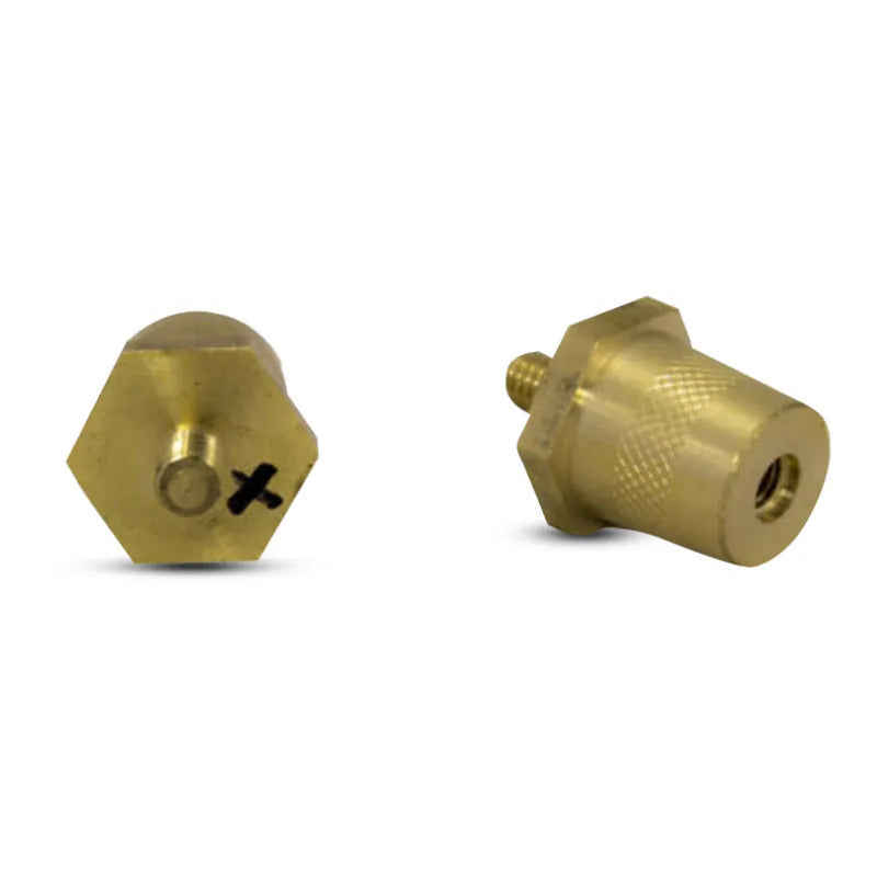 Fullriver AXCFRTP08POS Solid Male Brass Terminal With 8mm Thread & Bolt Insert (Positive)