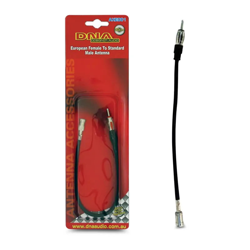DNA AXE001 European Female Socket to Male Standard Antenna Lead