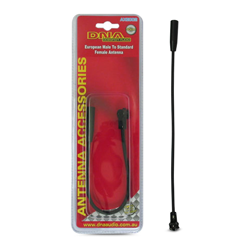 DNA AXE002 European Male Plug to Standard Female Antenna Socket