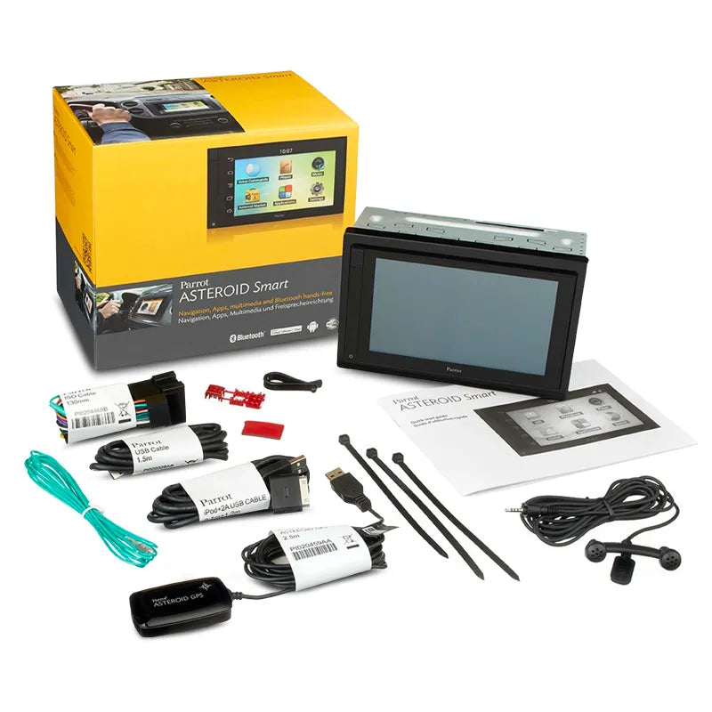 Parrot Asteroid Smart Apps/Navigation/Multimedia & Hands-Free 2DIN Car Radio