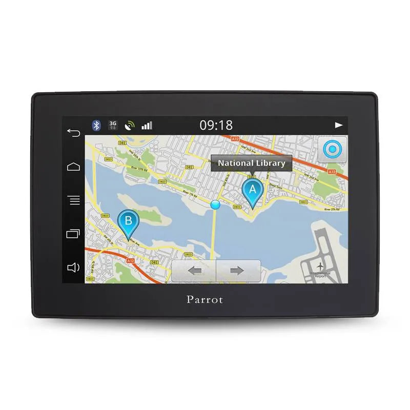 Parrot Asteroid Tablet Installed Apps/Navigation/Multimedia & Hands-Free System