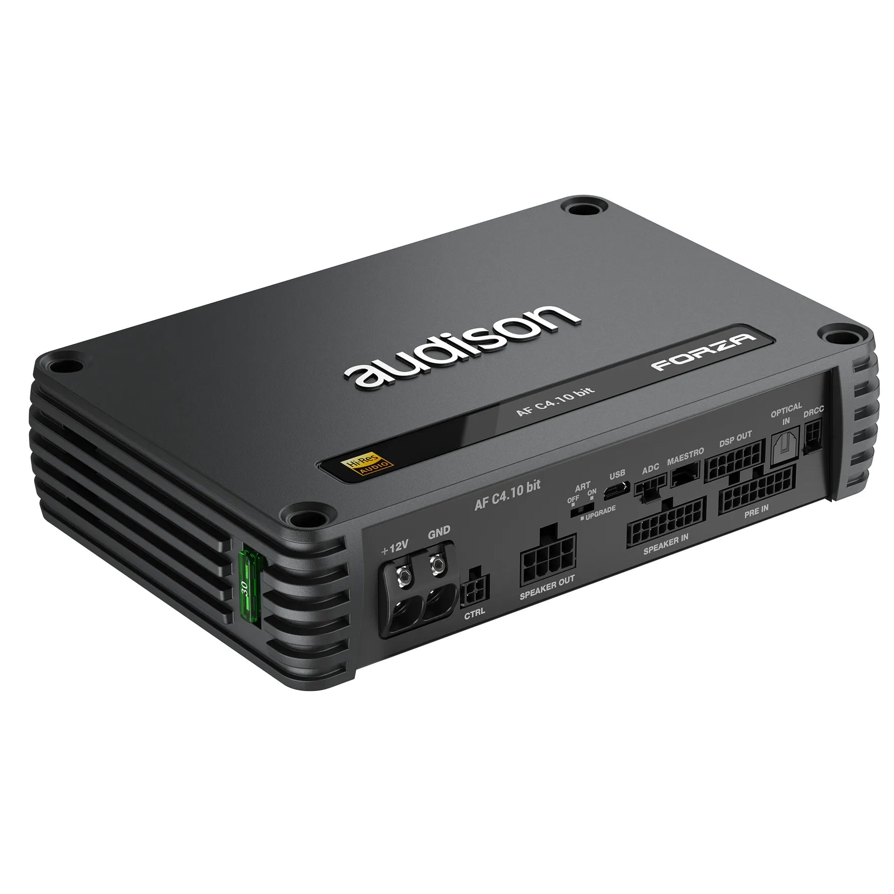 Audison AF C4.10 Bit DSP 600W 4-Channel D-Class Fully Bridgeable Amplifier