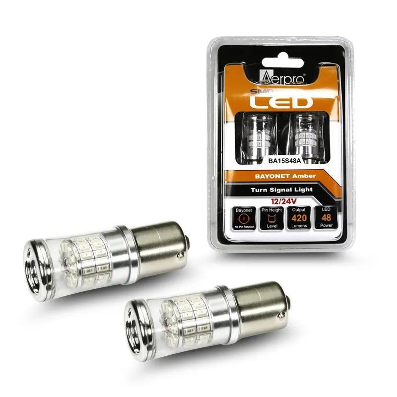 Aerpro BA15S48A 48 X SMD BA15S Offset Rota Pin