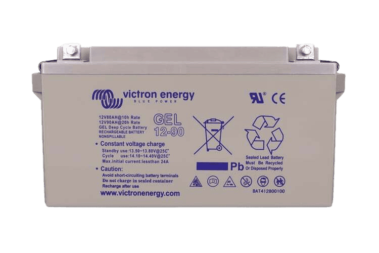 Victron Energy BAT412800104 12V/90Ah Gel Deep Cycle Battery Charger