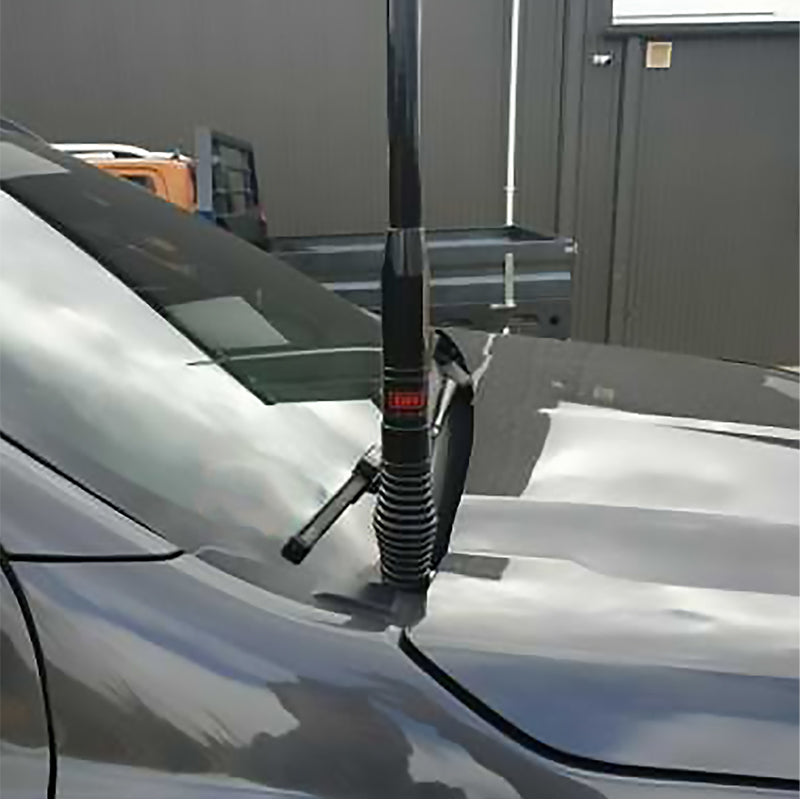 GMF4x4 BB-001D UHF Antenna Bonnet Bracket To Suit Ranger PX/Raptor, & Everest 2011-2021- Driver Side