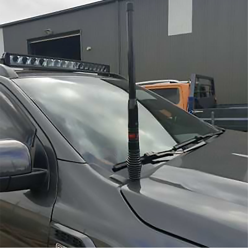 GMF4x4 BB-001D UHF Antenna Bonnet Bracket To Suit Ranger PX/Raptor, & Everest 2011-2021- Driver Side