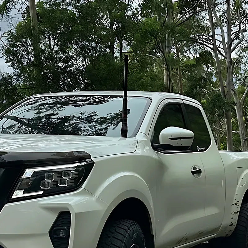 GMF4X4 BB-002P-ST2 (002P-ST2-BB) UHF Antenna Bonnet Bracket Strut type 2 To Suit Navara NP300 2015+ PSG