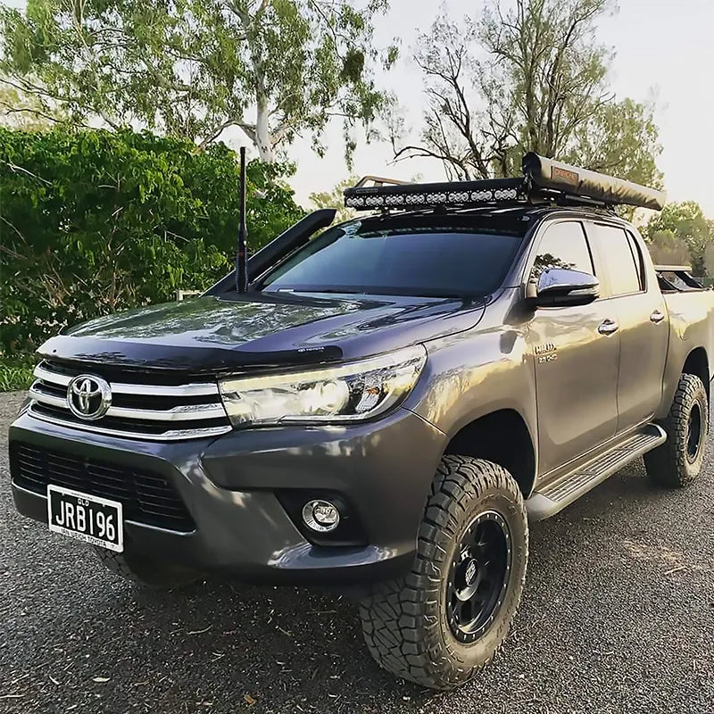 GMF4x4 BB-003D (003D-BB) UHF Antenna Bonnet Bracket Suit Hilux N80 & Fortuner 2015+ - Driver Side