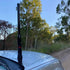 GMF4x4 BB-006D (006D-BB) UHF Antenna Bonnet Bracket To Suit DMAX & MUX 2012+ - Driver Side
