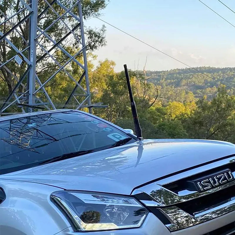 GMF4x4 BB-006P (006P-BB) UHF Antenna Bonnet Bracket Suit DMAX & MUX 2012+ (Passenger Side)